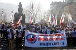 Birleşik Kamu-İş Konfederasyonu Samsun-Ankara Yürüyüşü